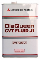 Объем 4л. Трансмиссионное масло MITSUBISHI DiaQueen CVT Fluid J1 - S0001610