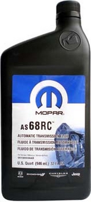 Объем 0,946л. Трансмиссионное масло MOPAR AS68RC ATF - 05189966AB - Автомобильные жидкости. Розница и оптом, масла и антифризы - KarPar Артикул: 05189966AB. PATRIOT.