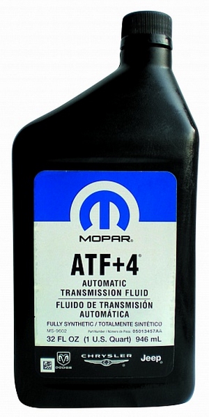 Объем 0,946л. Трансмиссионное масло MOPAR ATF+4 - 68218057AA - Автомобильные жидкости. Розница и оптом, масла и антифризы - KarPar Артикул: 68218057AA. PATRIOT.