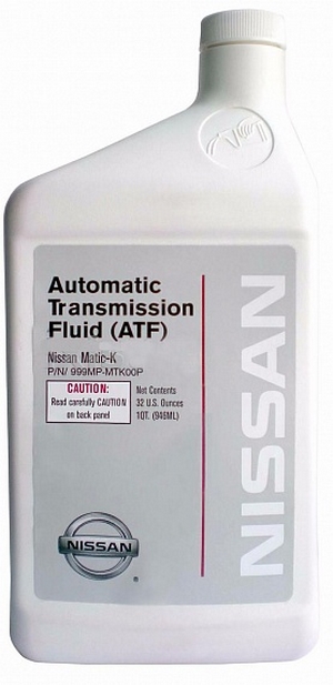 Объем 0,946л. Трансмиссионное масло NISSAN Matic Fluide K - 999MP-MTK00P - Автомобильные жидкости. Розница и оптом, масла и антифризы - KarPar Артикул: 999MP-MTK00P. PATRIOT.