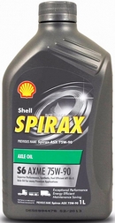 Объем 1л. Трансмиссионное масло SHELL Spirax S6 AXME 75W-90 - 550043070