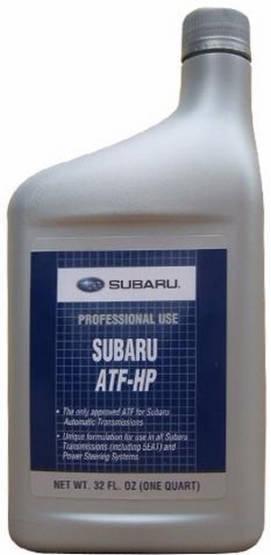 Объем 0,946л. Трансмиссионное масло SUBARU ATF HP - SOA868V9241 - Автомобильные жидкости. Розница и оптом, масла и антифризы - KarPar Артикул: SOA868V9241. PATRIOT.