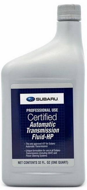Объем 0,946л. Трансмиссионное масло SUBARU ATF HP - SOA427V1500 - Автомобильные жидкости. Розница и оптом, масла и антифризы - KarPar Артикул: SOA427V1500. PATRIOT.