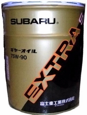Объем 20л. Трансмиссионное масло SUBARU Extra S 75W-90 GL-5 - K0321-AA093 - Автомобильные жидкости. Розница и оптом, масла и антифризы - KarPar Артикул: K0321-AA093. PATRIOT.