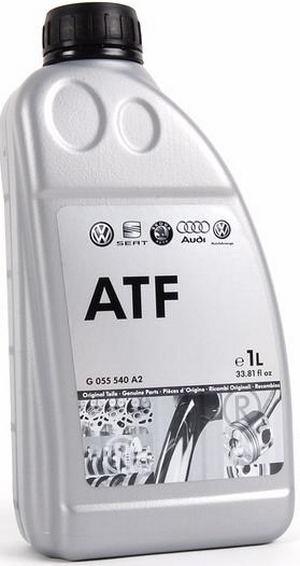 Объем 1л. Трансмиссионное масло VW ATF G 055 540 A2 - G055540A2 - Автомобильные жидкости. Розница и оптом, масла и антифризы - KarPar Артикул: G055540A2. PATRIOT.