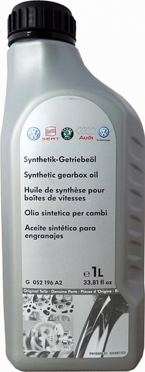 Объем 1л. Трансмиссионное масло VW G052196A2 - G052196A2 - Автомобильные жидкости. Розница и оптом, масла и антифризы - KarPar Артикул: G052196A2. PATRIOT.
