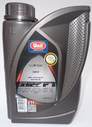 Объем 1л. UNIL LCM 850 5W-30 - 9138 - Автомобильные жидкости, масла и антифризы - KarPar Артикул: 9138. PATRIOT.