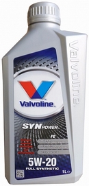 Объем 1л. VALVOLINE SynPower FE 5W-20 - 872555