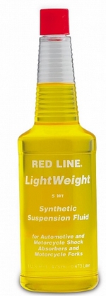 Жидкость для подвески REDLINE OIL LightWeight 5wt - 91122 Объем 0,473л.