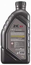 Объем 1л. ZIC X7 10W-40 Diesel - 132607