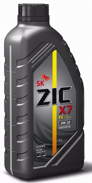 Объем 1л. ZIC X7 FE 0W-30 - 132616 - Автомобильные жидкости. Розница и оптом, масла и антифризы - KarPar Артикул: 132616. PATRIOT.
