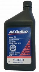 Объем 0,946л. AC DELCO Motor Oil 5W-20 - 88863535