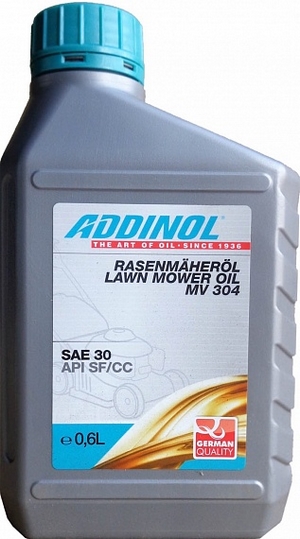 Объем 0,6л. ADDINOL Rasenmaherol MV 304 30W - 4014766073730 - Автомобильные жидкости. Розница и оптом, масла и антифризы - KarPar Артикул: 4014766073730. PATRIOT.