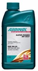 Объем 1л. ADDINOL Super Power MV 0537 SAE 5W-30 - 4014766071064
