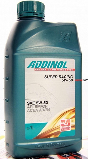 Объем 1л. ADDINOL Super Racing 5W-50 - 4014766072122 - Автомобильные жидкости. Розница и оптом, масла и антифризы - KarPar Артикул: 4014766072122. PATRIOT.