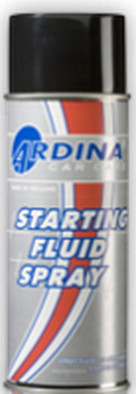 Аэрозоль для быстрого старта ARDINA Starting Fluid Spray - 8716022683296 Объем 0,4л.