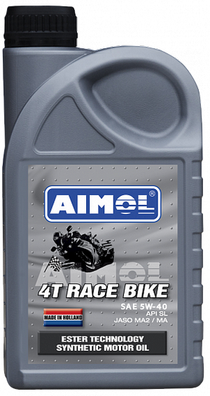 Объем 1л. AIMOL 4T Race Bike 5W-40 - 55440 - Автомобильные жидкости. Розница и оптом, масла и антифризы - KarPar Артикул: 55440. PATRIOT.