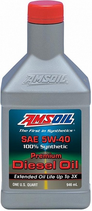 Объем 0,946л. AMSOIL Premium Synthetic Diesel Oil 5W-40 - DEOQT - Автомобильные жидкости. Розница и оптом, масла и антифризы - KarPar Артикул: DEOQT. PATRIOT.