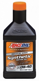 Объем 0,946л. AMSOIL Signature Series Synthetic Motor Oil 0W-40 - AZFQT