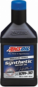 Объем 0,946л. AMSOIL Signature Series Synthetic Motor Oil 10W-30 - ATMQT
