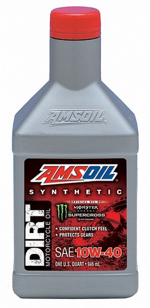 Объем 0,946л. AMSOIL Synthetic Dirt Bike Oil 10W-40 - DD40QT - Автомобильные жидкости. Розница и оптом, масла и антифризы - KarPar Артикул: DD40QT. PATRIOT.
