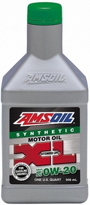 Объем 0,946л. AMSOIL XL Extended Life Synthetic Motor Oil 0W-20 - XLZQT