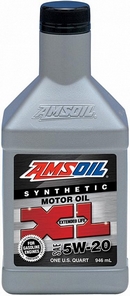 Объем 0,946л. AMSOIL XL Extended Life Synthetic Motor Oil 5W-20 - XLMQT