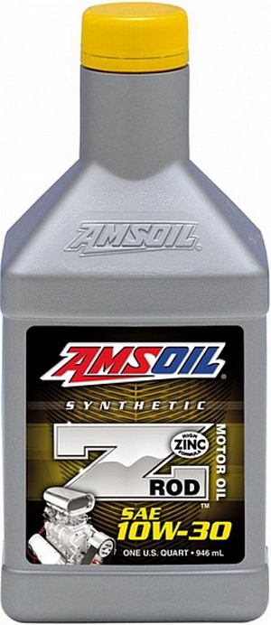 Объем 0,946л. AMSOIL Z-Rod Synthetic Motor Oil 10W-30 - ZRTQT - Автомобильные жидкости. Розница и оптом, масла и антифризы - KarPar Артикул: ZRTQT. PATRIOT.