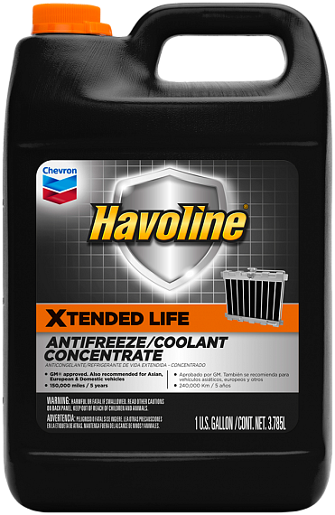 Антифриз готовый оранжевый CHEVRON Havoline Xtended Anti-Freeze/Coolant Premixed — Всегда в наличии для разных моделей автомобилей! Артикул: 236543486. PATRIOT.