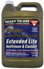 Антифриз готовый синий PRIDE Universal Gold Antifreeze & Coolant 50/50 Premix - 6UG34 Объем 3,785л.