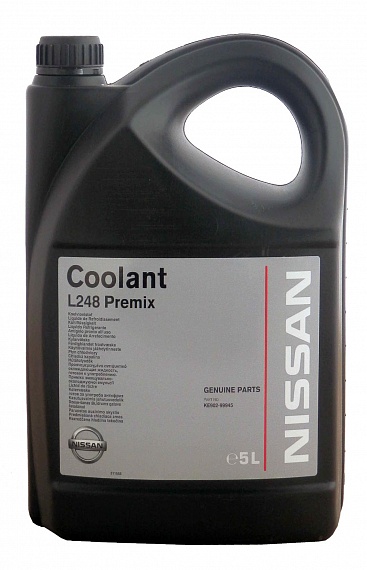Антифриз готовый зелёный NISSAN Coolant L248 Premix - KE90299945 Объем 5л. - Автомобильные жидкости, масла и антифризы - KarPar Артикул: KE90299945. PATRIOT.