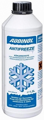 Антифриз концентрат ADDINOL Antifreeze - 4014766071156 Объем 1,5л.