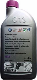 Антифриз концентрированный лиловый VW Kuehlerfrostschutz Volkswagen G13 - G013A8JM1 Объем 1,5л.