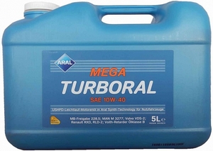 Объем 5л. ARAL MegaTurboral 10W-40 - 1554F1 - Автомобильные жидкости. Розница и оптом, масла и антифризы - KarPar Артикул: 1554F1. PATRIOT.