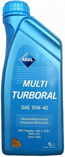 Объем 1л. ARAL MultiTurboral 15W-40 - 11468