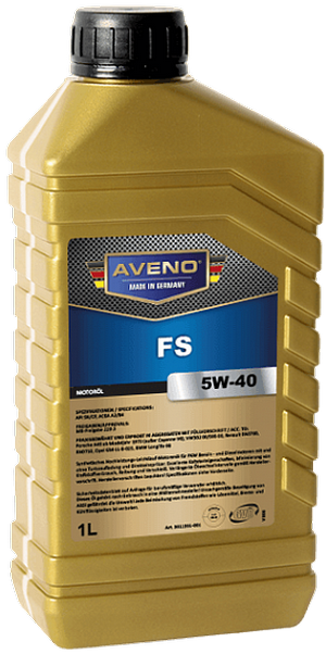 Объем 1л. AVENO FS 5W-40 - 3011501-001 - Автомобильные жидкости, масла и антифризы - KarPar Артикул: 3011501-001. PATRIOT.