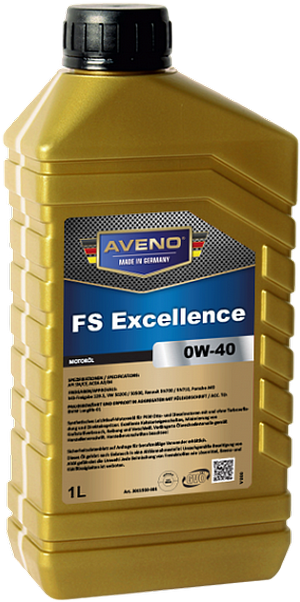Объем 1л. AVENO FS Excellence 0W-40 - 3011503-001 - Автомобильные жидкости. Розница и оптом, масла и антифризы - KarPar Артикул: 3011503-001. PATRIOT.