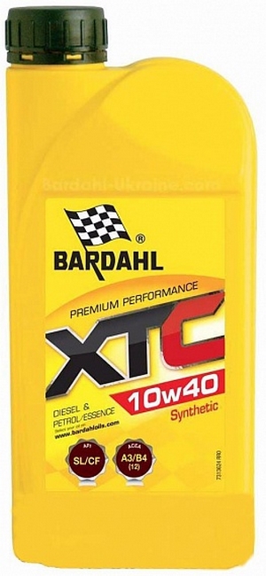 Объем 1л. BARDAHL XTC 10W-40 - 36241 - Автомобильные жидкости. Розница и оптом, масла и антифризы - KarPar Артикул: 36241. PATRIOT.