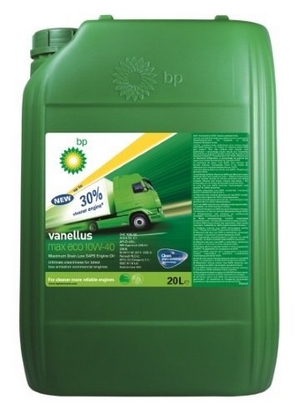 Объем 20л. BP Vanellus Max Eco 10W-40 - 1552B0 - Автомобильные жидкости. Розница и оптом, масла и антифризы - KarPar Артикул: 1552B0. PATRIOT.