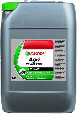 Объем 20л. CASTROL Agri Power Plus 15W-40 - 1580F4 - Автомобильные жидкости. Розница и оптом, масла и антифризы - KarPar Артикул: 1580F4. PATRIOT.