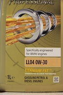Объем 1л. CASTROL Edge Professional BMW LL04 0W-30 - 1561FA