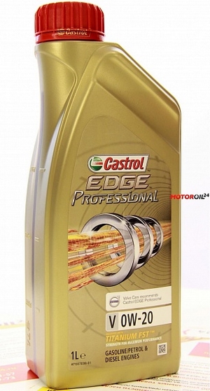 Объем 1л. CASTROL EDGE Professional V 0W-20 - 156E6A - Автомобильные жидкости. Розница и оптом, масла и антифризы - KarPar Артикул: 156E6A. PATRIOT.