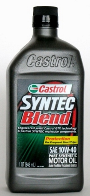 Объем 0,946л. CASTROL SYNTEC BLEND 10W-40 - 79191001127 - Автомобильные жидкости. Розница и оптом, масла и антифризы - KarPar Артикул: 79191001127. PATRIOT.