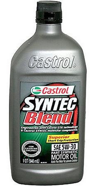 Объем 0,946л. CASTROL Syntec Blend 5W-30 - 79191000823 - Автомобильные жидкости, масла и антифризы - KarPar Артикул: 79191000823. PATRIOT.