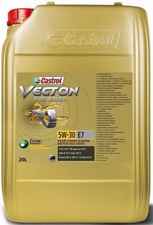 Объем 20л. CASTROL Vecton Fuel Saver 5W-30 E7 - 157AEB - Автомобильные жидкости. Розница и оптом, масла и антифризы - KarPar Артикул: 157AEB. PATRIOT.