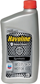 Объем 0,946л. CHEVRON Havoline Synthetic 10W-30 - 223724729
