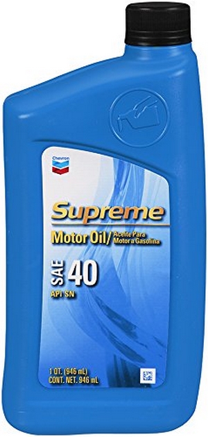 Объем 0,946л. CHEVRON Supreme Motor Oil 40 - 220011721 - Автомобильные жидкости. Розница и оптом, масла и антифризы - KarPar Артикул: 220011721. PATRIOT.