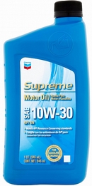 Объем 0,946л. CHEVRON Supreme Synthetic Blend Motor Oil 10W-30 - 220155722