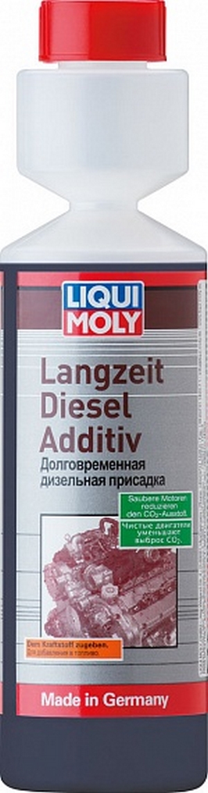 Долговременная дизельная присадка LIQUI MOLY Langzeit Diesel Additiv - 2355 Объем 0,25л. - Автомобильные жидкости, масла и антифризы - KarPar Артикул: 2355. PATRIOT.