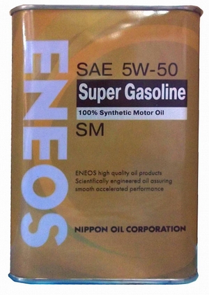 Объем 0,946л. ENEOS Super Gasoline SM 5W-50 - oil4077 - Автомобильные жидкости. Розница и оптом, масла и антифризы - KarPar Артикул: oil4077. PATRIOT.